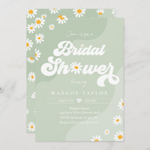 Convites Boho Hippy Vibes Chá de panela do Festival Verde