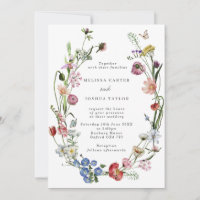 Boho Holandês Flores E Borboletas Casamento