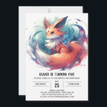 Convites Boho Kids Fox Birthday<br><div class="desc">Traga um pouco de estilo boêmico para a festa de aniversário do seu filho com o convite de Boho Kids Fox Birthday. Este design editável permite personalizar cada detalhe para qualquer idade. O download instantâneo significa que você será capaz de impressão e enviar seus convites em breve, definindo o tom...</div>