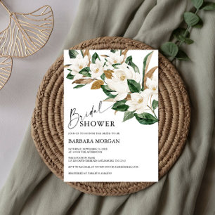 Convites Boho Magnolia Chá de panela