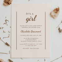 Boho Minimalista Beige É uma Chá