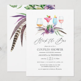 Convites Boho místico estoque o Bar com sucesso