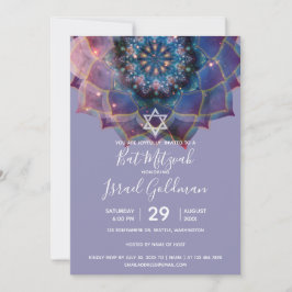 Convites Boho Nebula Bloom | Design Mandala