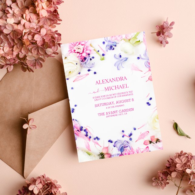 Convites Boho Neutral Watercolor (Criador carregado)