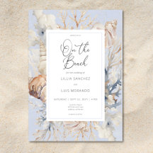 Boho Ocean Dusty Blue No Casamento Da Praia
