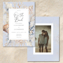 Boho Ocean Dusty Blue No Casamento De Foto Na Prai