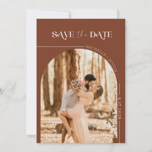 Convites Boho Photo Salve o Dia Moderno