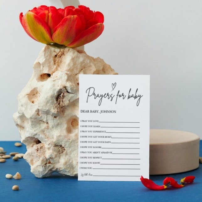 Convites Boho Prayers para Bebê Bem Deseja Chá de fraldas (Criador carregado)