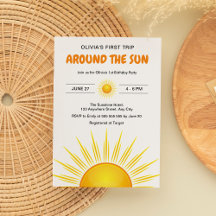 Boho Primeira Viagem ao Redor do Sol 1º Aniversári