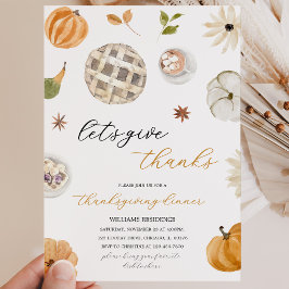 Convites Boho Pumpkin Vamos Agradecer