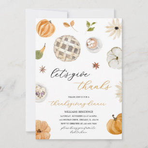 Convites Boho Pumpkin Vamos Agradecer