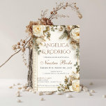 Convites Boho Spanish Wedding Invitation<br><div class="desc">Boho Spanish Wedding Invitation Bohemian Wedding Invitation in Spanish</div>