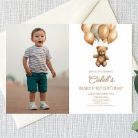 Boho Teddy Bear Bear First Party