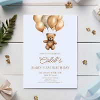 Boho Teddy Bear Bear First Party
