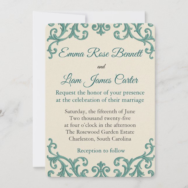 Convites Boho Terracotta Beige Feenas (Frente)