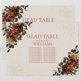 Convites Boho Terracotta Greenery Mesa Floral