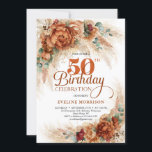 Convites Boho terracotta queimou pampas de laranja eucalipt<br><div class="desc">Esta tendência de design popular é perfeita para todos os eventos de estilo boho ou tropical. Design apresenta-se a aquarela pintada manualmente pampas erva-de-erva-pintada mistura de folhas secas de palma misturadas flores de terracota e rosas de laranja queimados e flores misturadas de burgundy rosas misturados de tonalidades arruinadas flores e...</div>