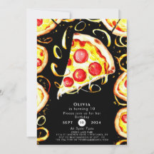 Boho Whimsical Pizza Birthday