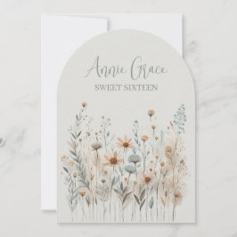 Convites Boho Wildflower