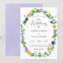 Boho Wildflower Wedding