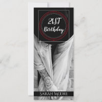 Boho Woman In Hat Com Tattoo aniversário de 21 ano