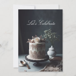 Convites BOLA ANIVERSÁRIA DO ornamentado LACE