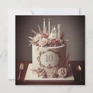 CONVITES BOLA ANIVERSÁRIA EDITÁVEL SOFISTICADA