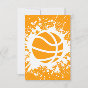 Convites bola de basquete