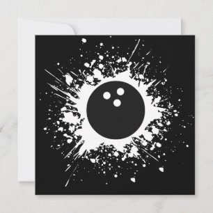 Convites bola de boliche