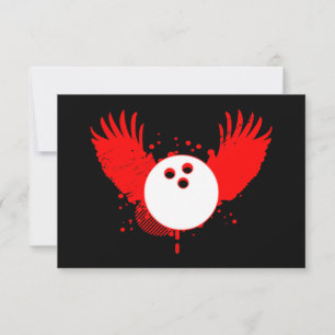 Convites bola de boliche hi-fi