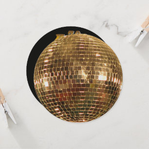 Convites Bola de Disco Espelhada 2