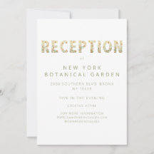 Bold Modern Boho Floral Recepção de casamento Verd