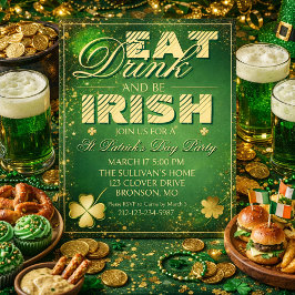 Convites Bold St. Patrick’s Day Invitation
