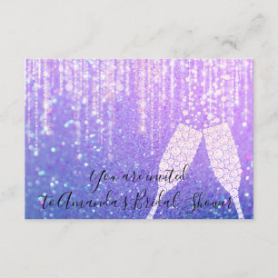 Convites Bolhas de Vidro de Diamante Doce16º Casamento de B