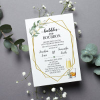 Bolhas e Bourbon antes que eu faça chá verde-ouro