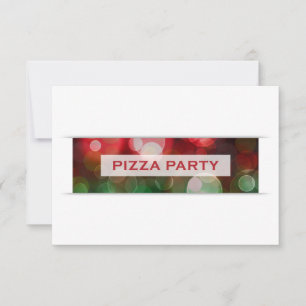 Convites bolo de pizza