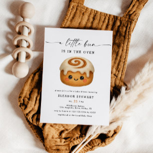 Convites Bolo Kawaii Fofo no Forno Chá de Bebê