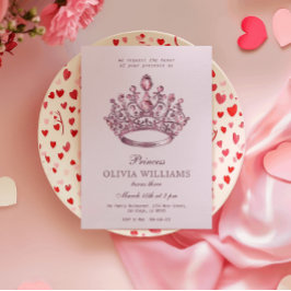 Convites Bolsa mensageifesta de aniversario elegante Rosa P