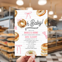 Bolsas de bebê e Arcos cor-de-rosa Brunch Chá de f