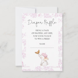 Convites Bom Dia Bebê Romântica Menina Francesa Rifa de Fra