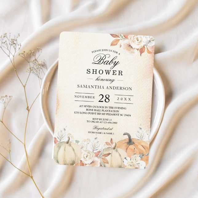 Convites Bombas de outono e Flores Russas (Criador carregado)