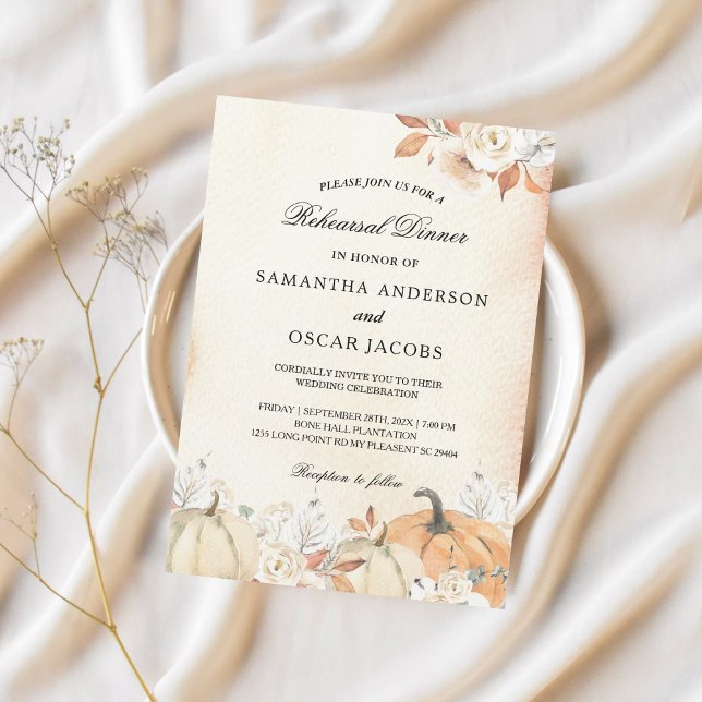 Convites Bombas de outono e Flores Russas (Criador carregado)