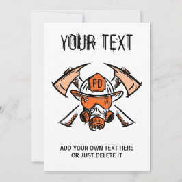 Convites Bombeiros. Bombeiros. Ideia do presente