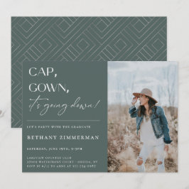 Convites Boné de palhaço que está caindo na Festa de format