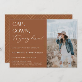 Convites Boné de palhaço que está caindo na Festa de format