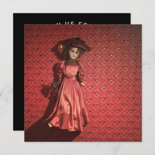 Convites boneca na parede