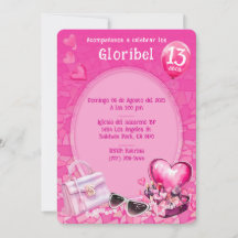 Boneca Personalizada Modelo de Aniversário Rosa