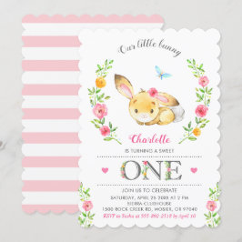 Convites Bonecas Florais Bonitas 1 rua Primeira Festa de an