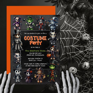 Convites Bonita Bonita Doll Costumes Kids Festa de Hallowee