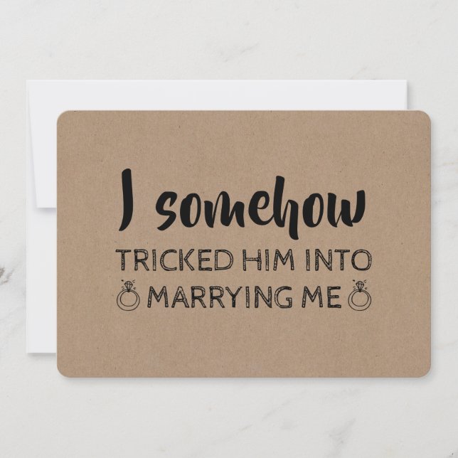 Convites Bonita Bridesmaid/Proposta de Madrinha de casament (Frente)